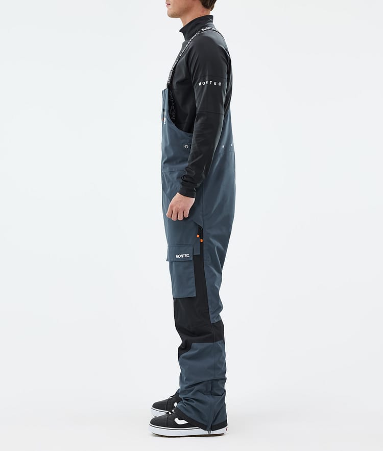 Montec Fawk Snowboard Broek Heren Metal Blue/Black, Afbeelding 2 van 6