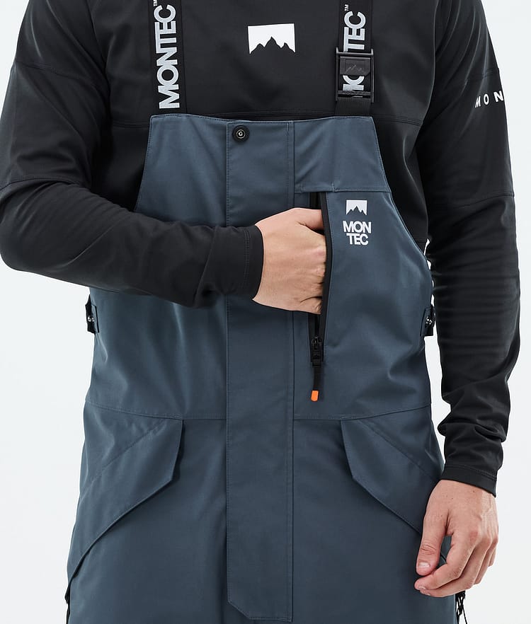 Montec Fawk Snowboard Broek Heren Metal Blue/Black, Afbeelding 5 van 6