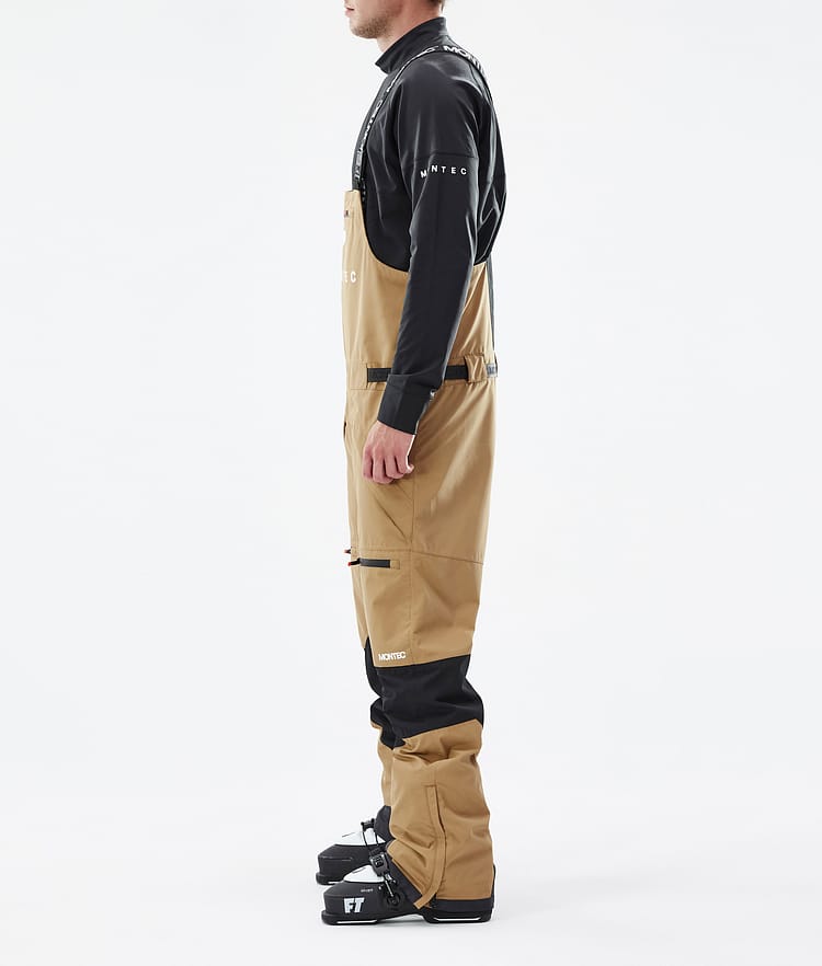 Montec Arch Pantalon de Ski Homme Gold/Black, Image 2 sur 6