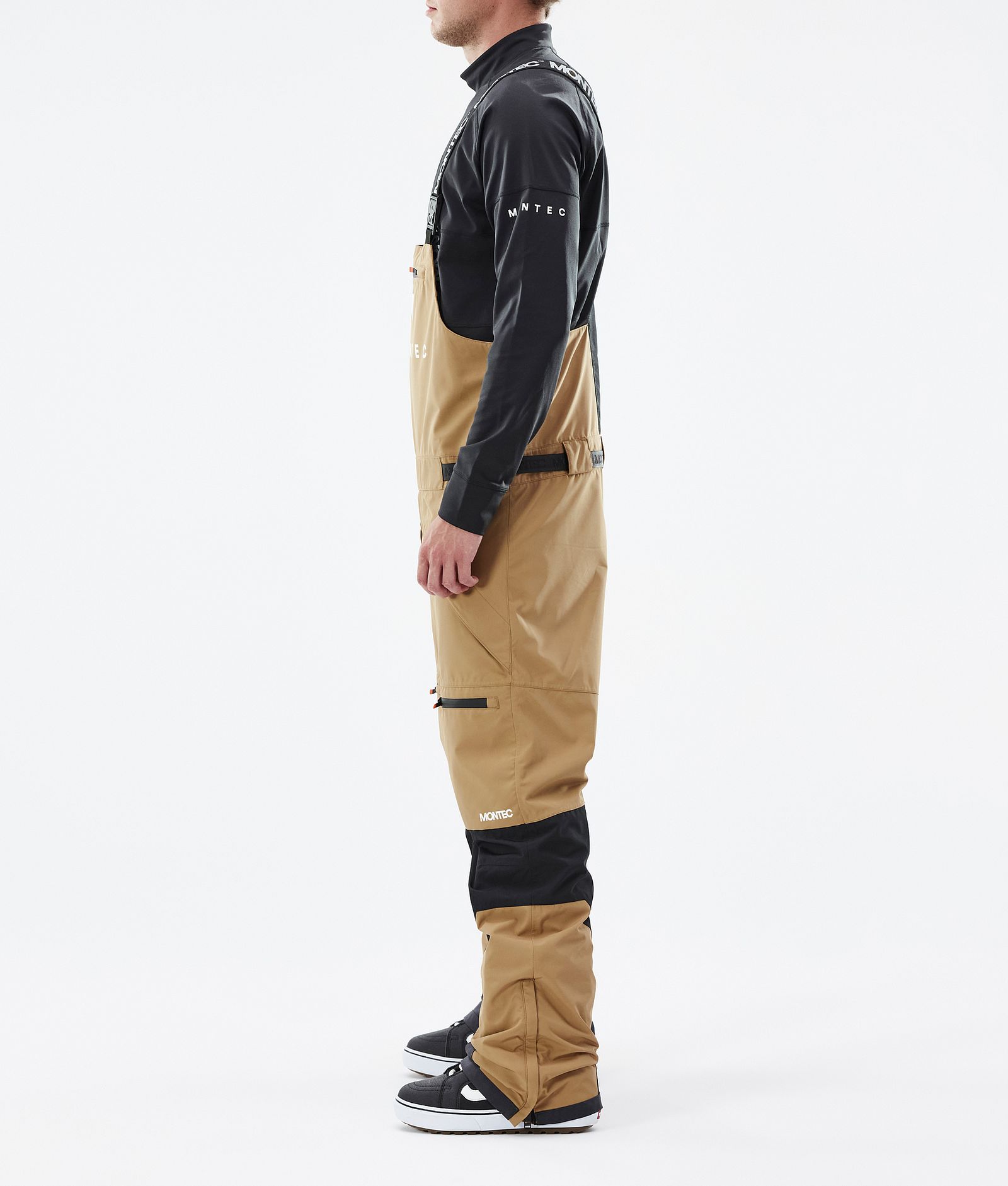 Montec Arch Spodnie Snowboardowe Mężczyźni Gold/Black