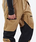 Montec Arch Pantaloni Snowboard Uomo Gold/Black, Immagine 6 di 6