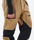 Montec Arch Pantaloni Snowboard Uomo Gold/Black, Immagine 6 di 6