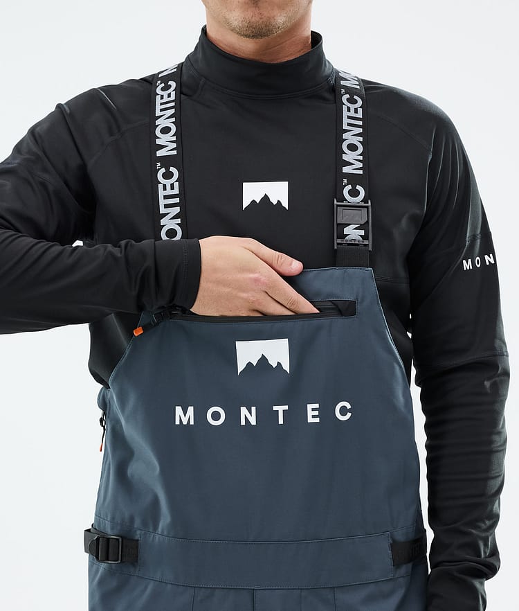 Montec Arch Snowboard Broek Heren Metal Blue/Black, Afbeelding 5 van 6