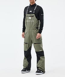 Montec Arch 25 Kalhoty na Snowboard Pánské Greenish/Black