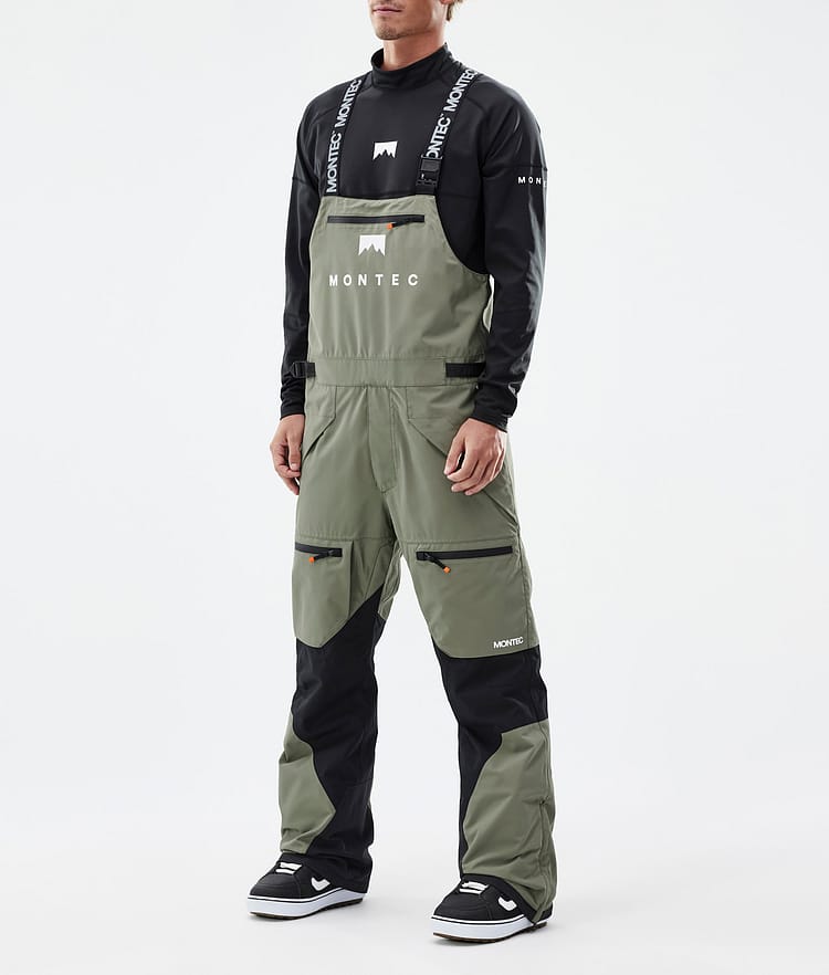 Montec Arch Snowboard Pants Men Greenish/Black, Image 1 of 7