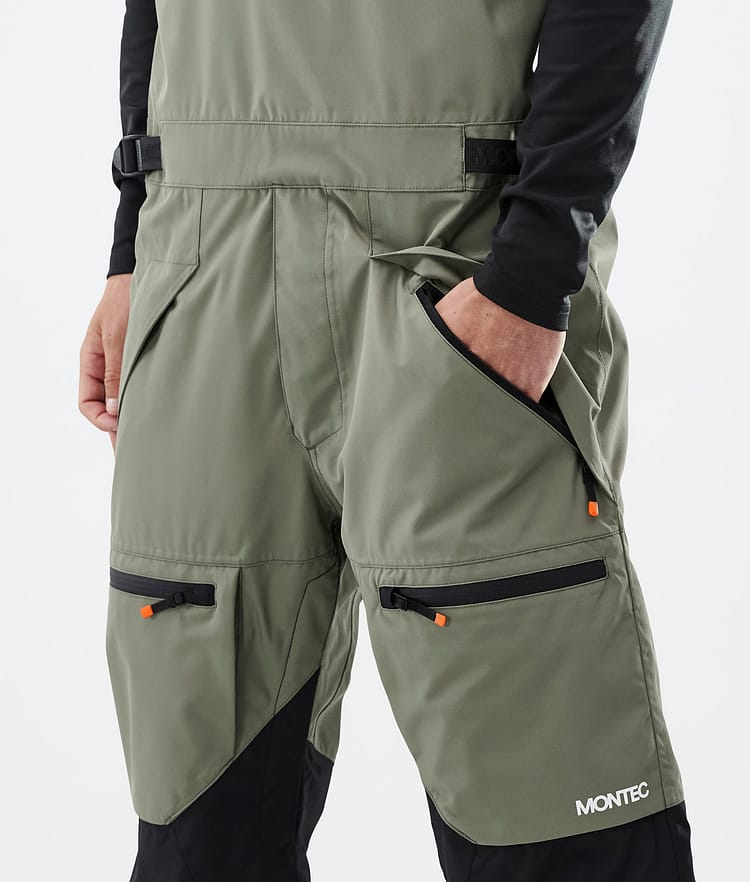 Montec Arch Snowboard Pants Men Greenish/Black, Image 5 of 7