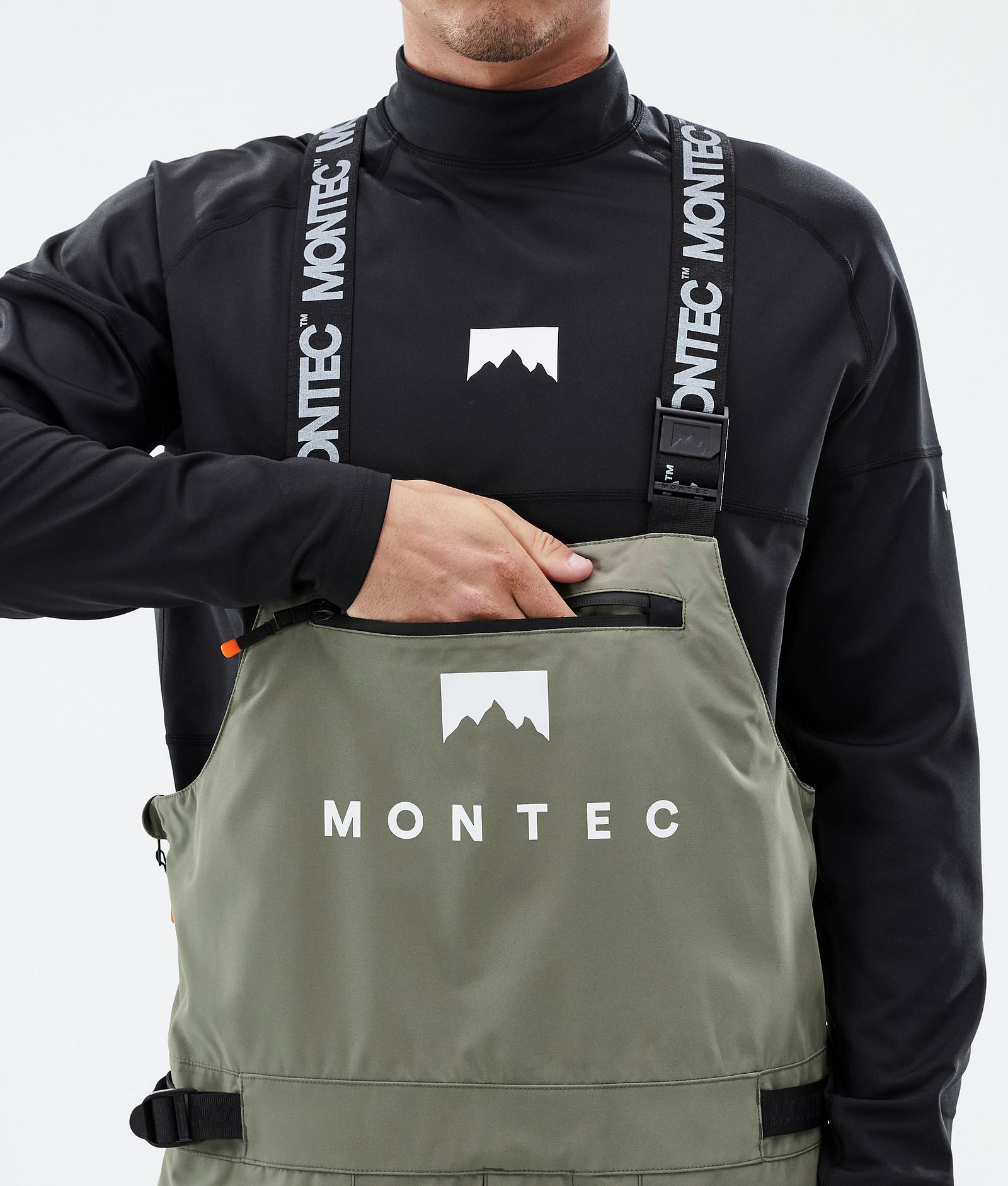 Montec Arch Snowboard Pants Men Greenish/Black