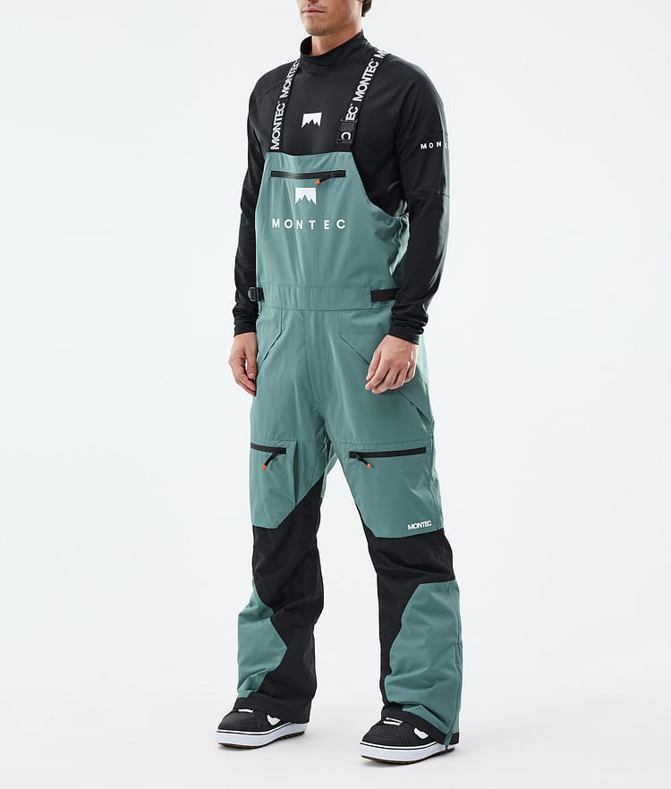 Montec Arch Snowboard Broek Heren Atlantic/Black, Afbeelding 1 van 6