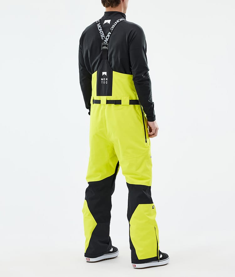 Montec Arch Snowboard Broek Heren Bright Yellow/Black, Afbeelding 3 van 6
