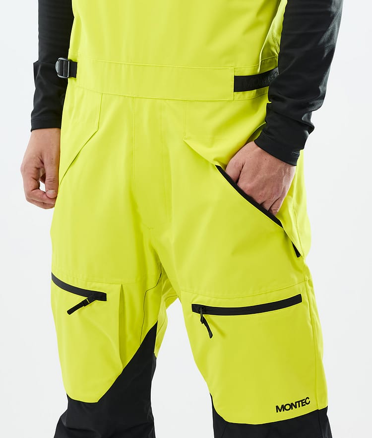 Montec Arch Snowboard Broek Heren Bright Yellow/Black, Afbeelding 4 van 6