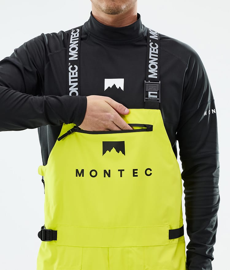 Montec Arch Snowboard Broek Heren Bright Yellow/Black, Afbeelding 5 van 6