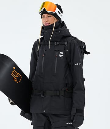 Montec Fawk W Giacca Snowboard Black