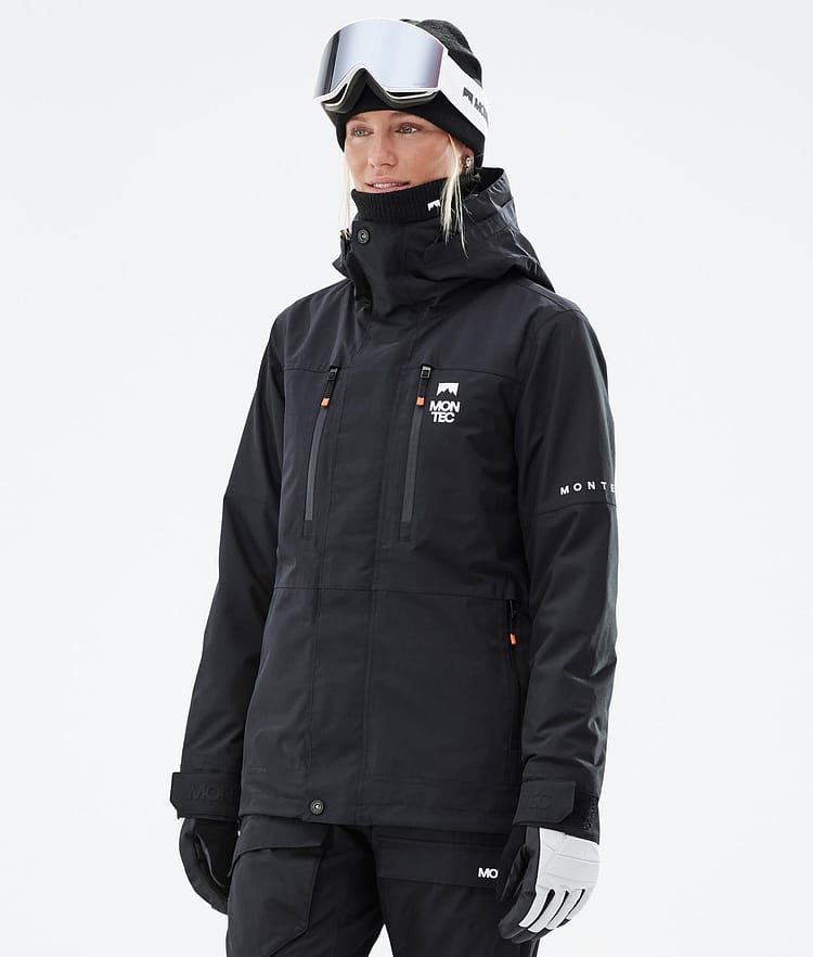 Montec Fawk W Snowboard jas Dames Black Renewed, Afbeelding 1 van 10