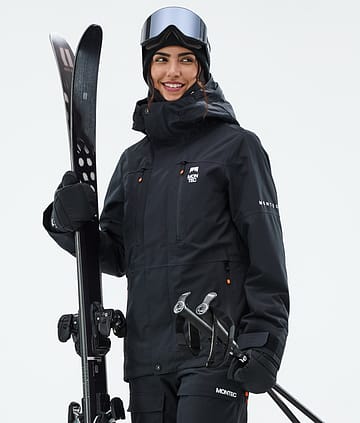 Montec Fawk W Lyžařská Bunda Dámské Black