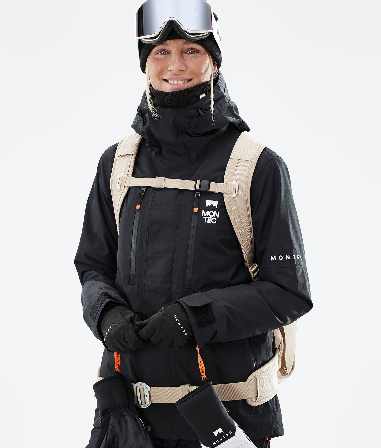 Montec Fawk W Snowboard jas Dames Black Renewed, Afbeelding 2 van 10