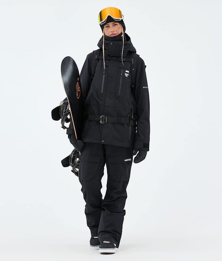 Montec Fawk W Veste Snowboard Femme Black Renewed, Image 2 of 9
