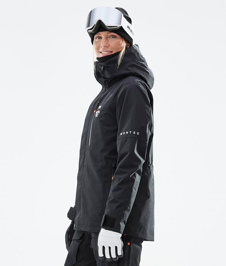 Montec Fawk W Veste Snowboard Femme Black, Image 6 sur 10