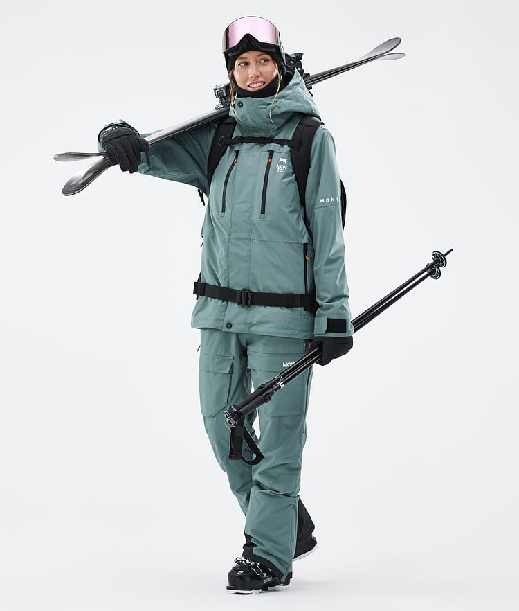 Montec Fawk W Veste de Ski Femme Atlantic