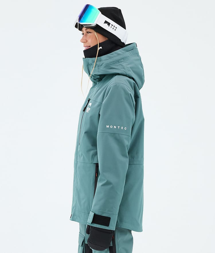 Montec Fawk W Veste de Ski Femme Atlantic, Image 5 of 9