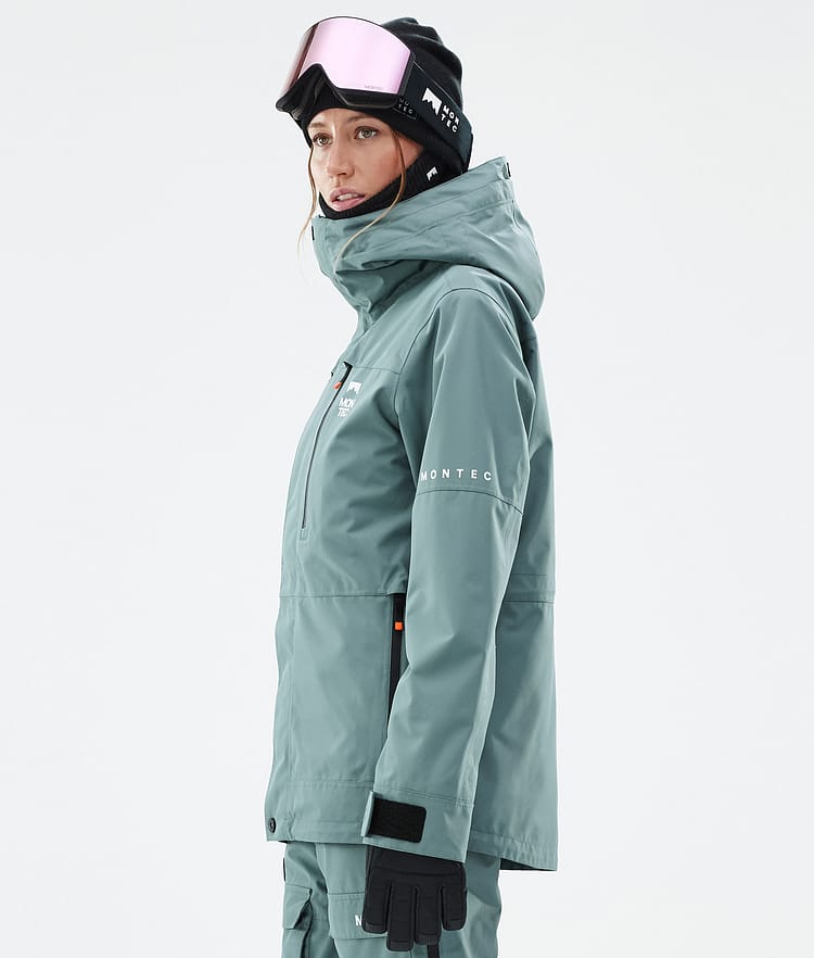 Montec Fawk W Ski Jacket Women Atlantic, Image 6 of 10