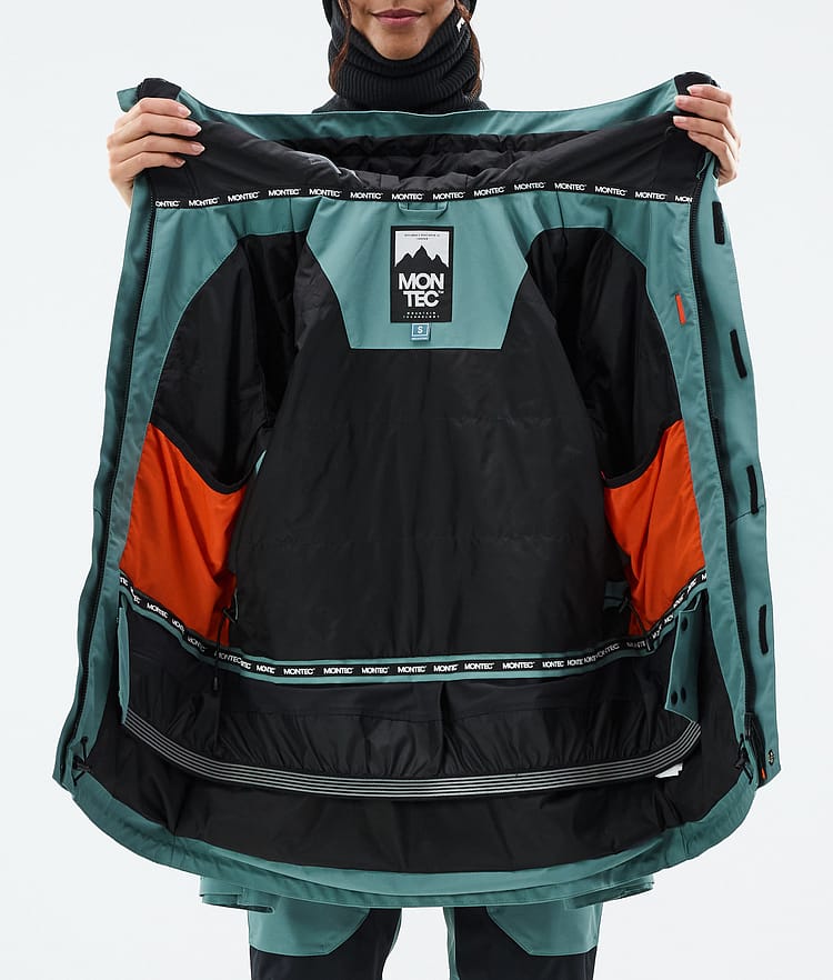 Montec Fawk W Snowboard jas Dames Atlantic, Afbeelding 10 van 10