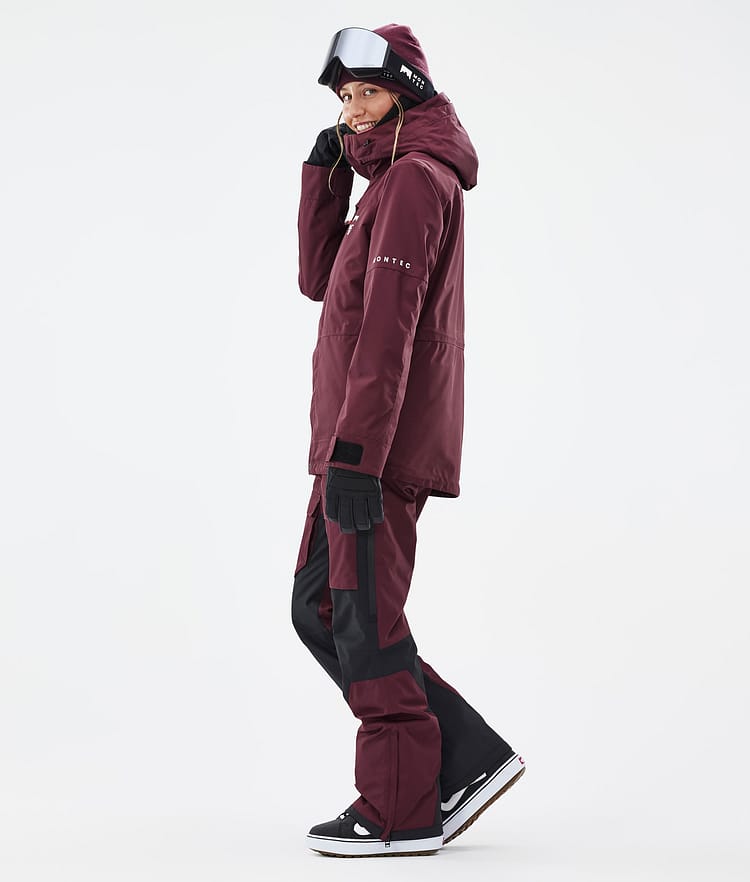 Montec Fawk W Snowboard jas Dames Burgundy, Afbeelding 4 van 10