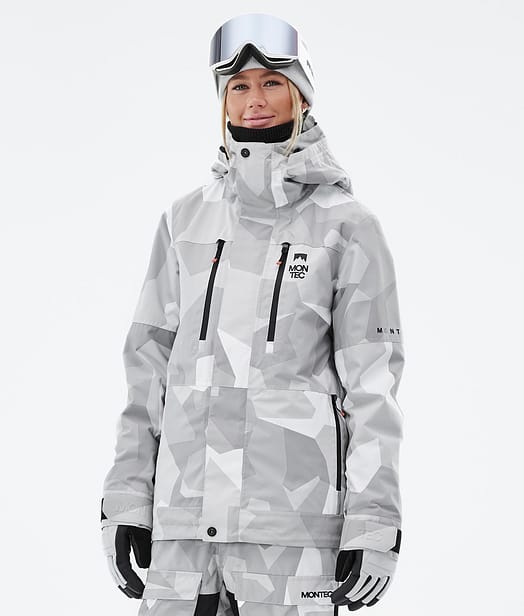 Montec Fawk W Chaqueta Snowboard Mujer Snow Camo