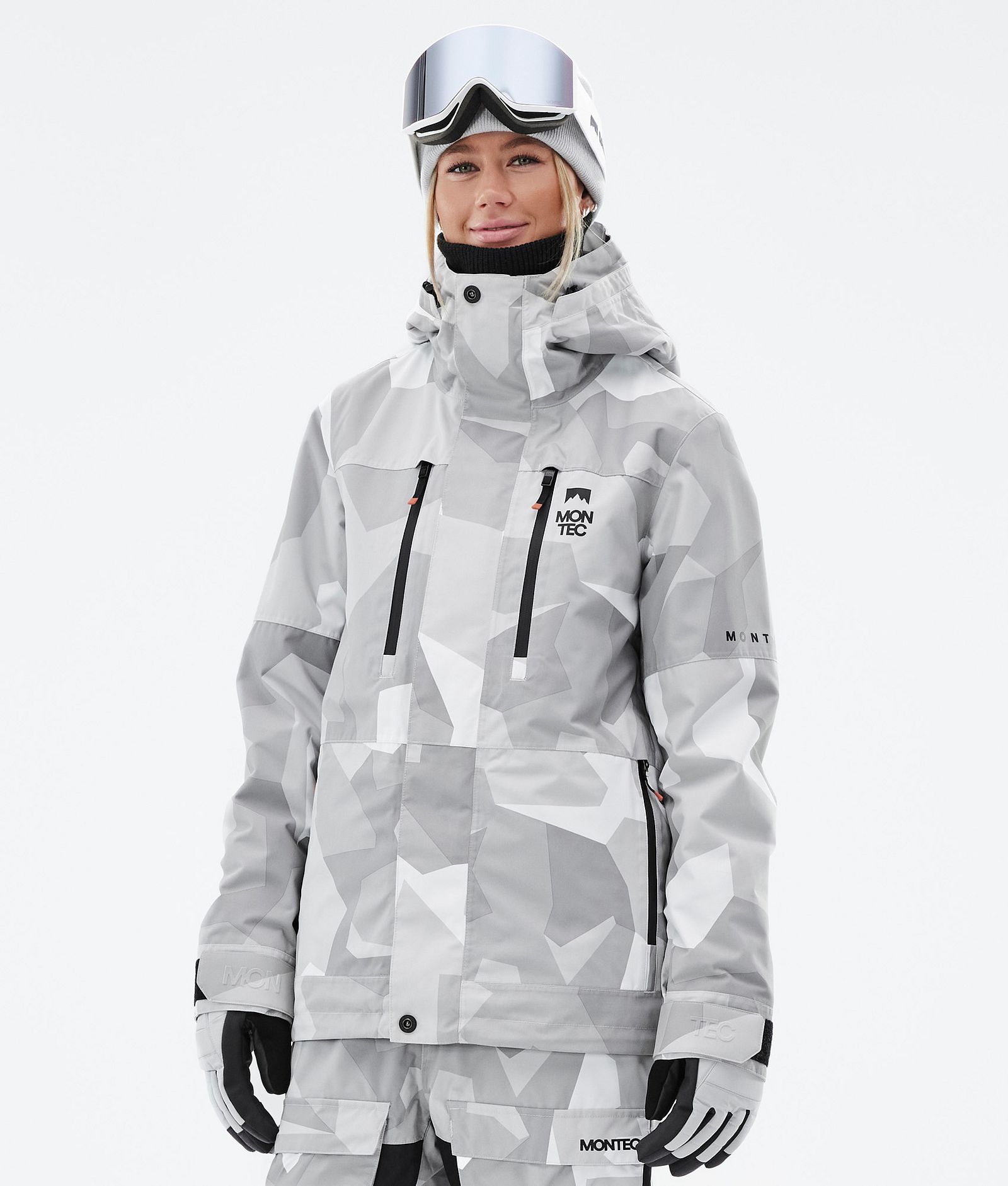 Montec Fawk W Veste de Ski Femme Snow Camo, Image 1 sur 10