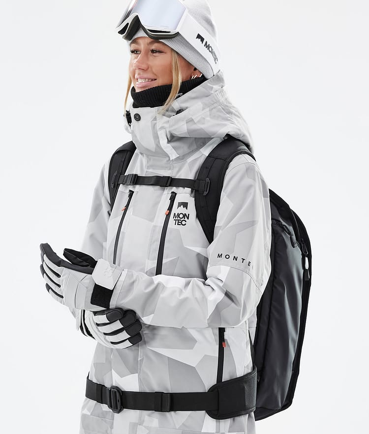 Montec Fawk W Veste de Ski Femme Snow Camo, Image 2 sur 10