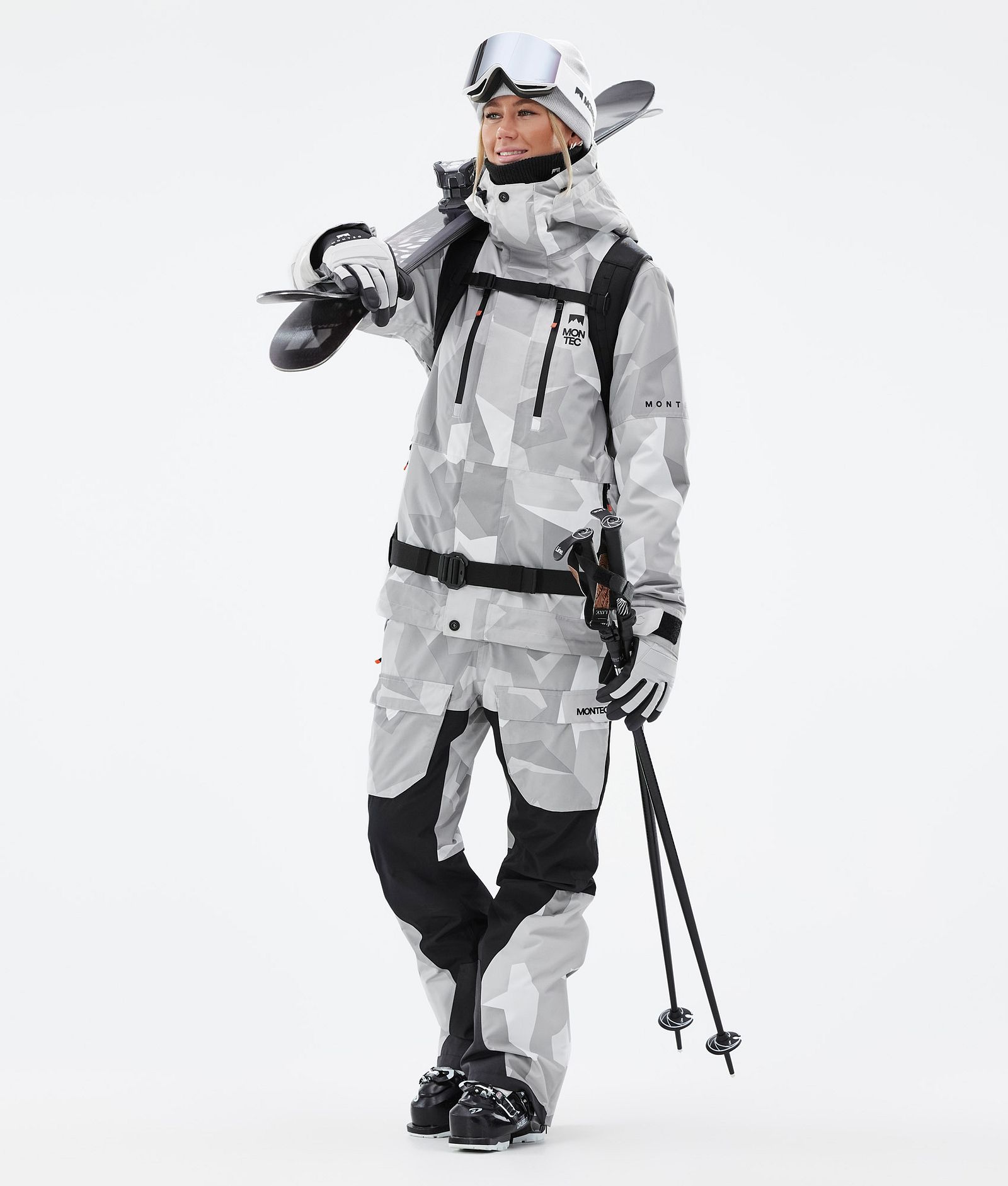 Montec Fawk W Skijacke Damen Snow Camo, Bild 3 von 10