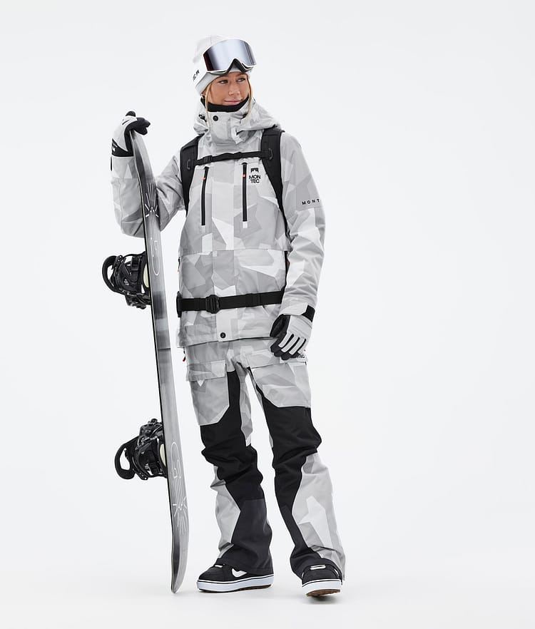 Montec Fawk W Snowboardjakke Dame Snow Camo, Billede 3 af 10