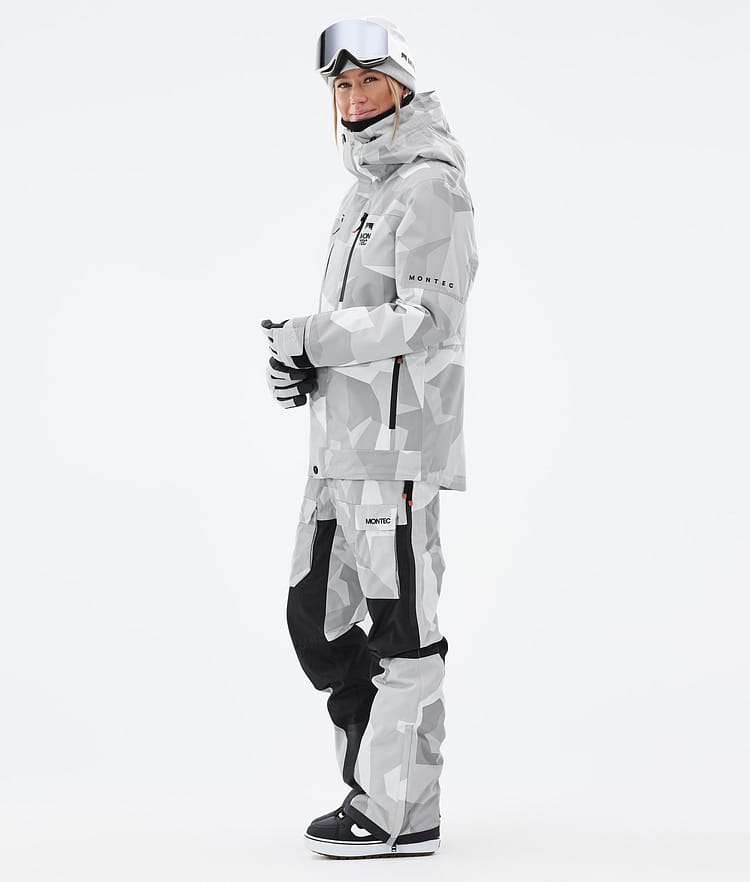 Montec Fawk W Snowboard jas Dames Snow Camo, Afbeelding 4 van 10