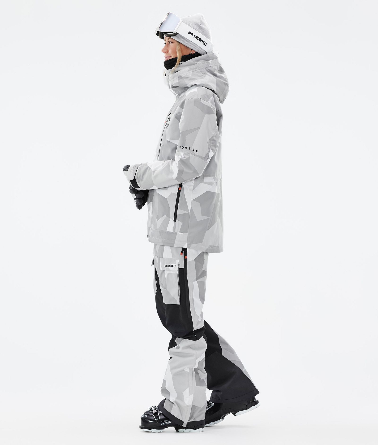 Montec Fawk W Veste de Ski Femme Snow Camo, Image 4 sur 10