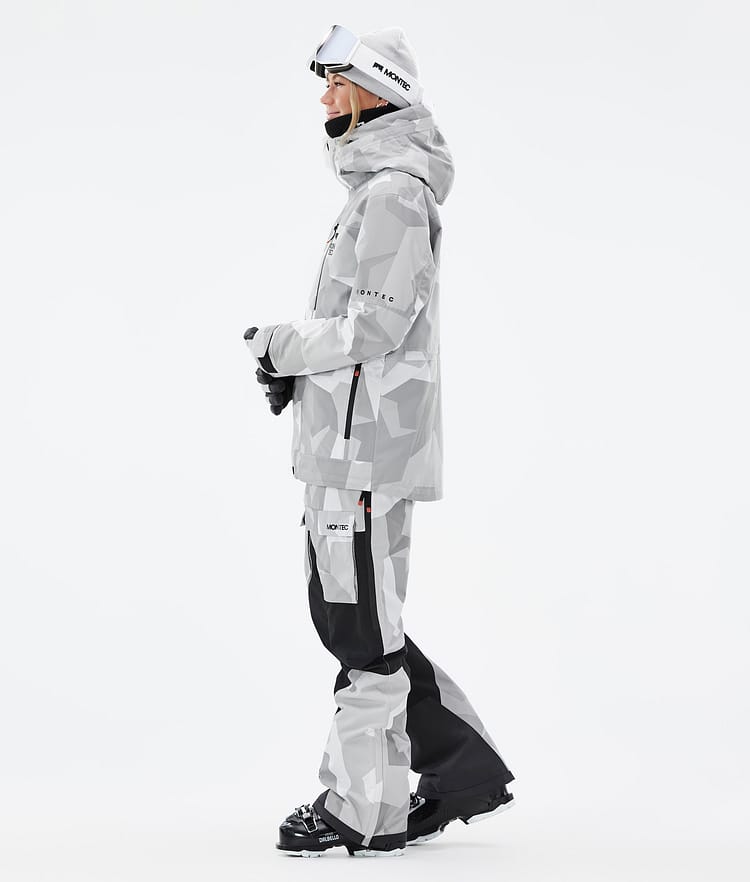 Montec Fawk W Veste de Ski Femme Snow Camo