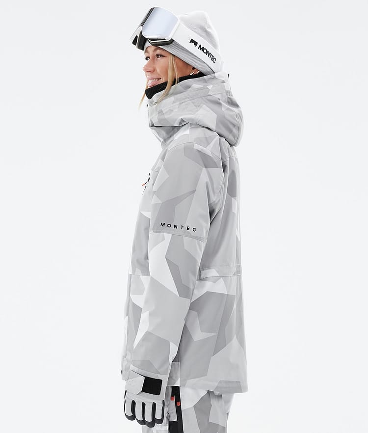 Montec Fawk W Snowboard jas Dames Snow Camo, Afbeelding 6 van 10