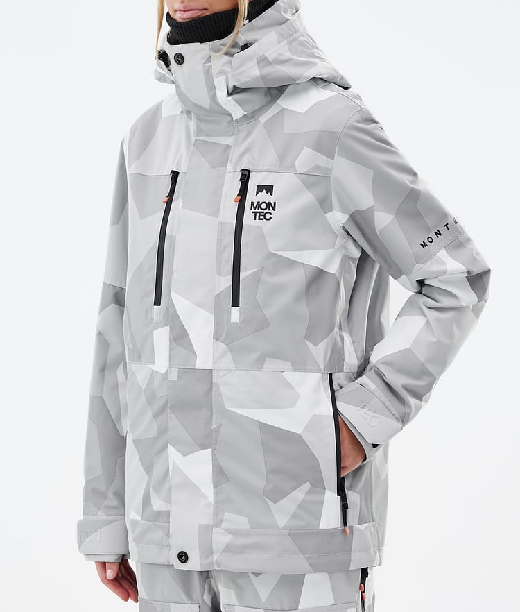 Montec Fawk W Snowboard jas Dames Snow Camo, Afbeelding 8 van 10