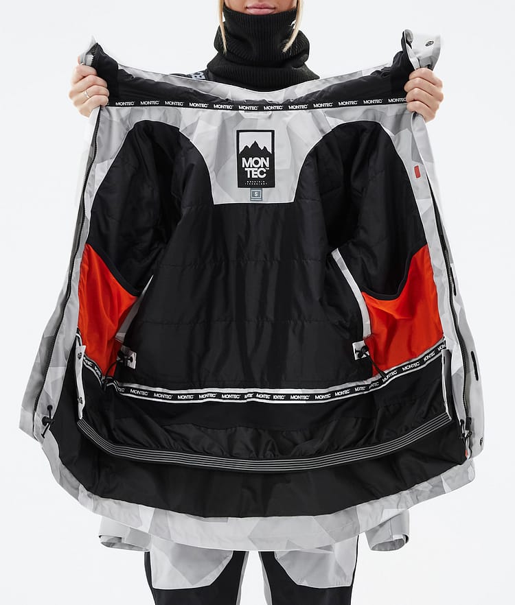 Montec Fawk W Snowboard jas Dames Snow Camo, Afbeelding 10 van 10