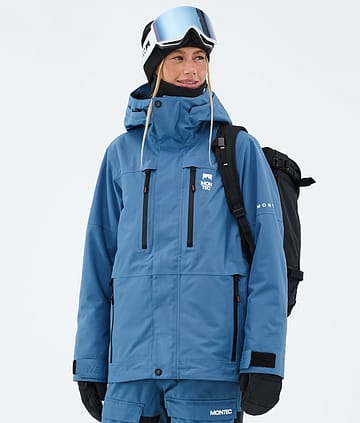 Montec Fawk W Giacca Sci Blue Steel