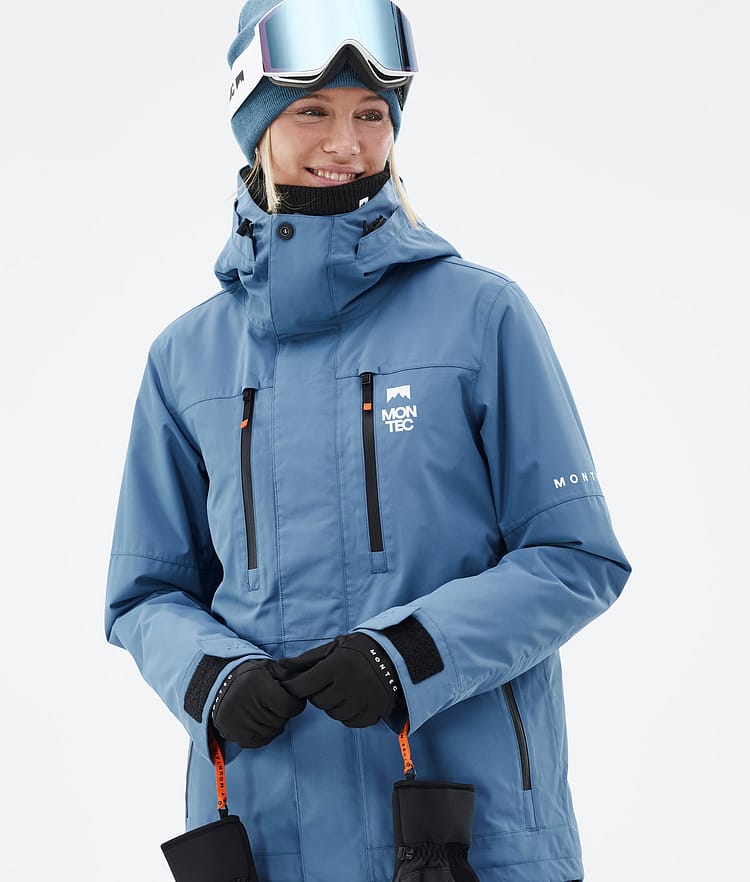 Montec Fawk W Snowboard Jacket Women Blue Steel Renewed