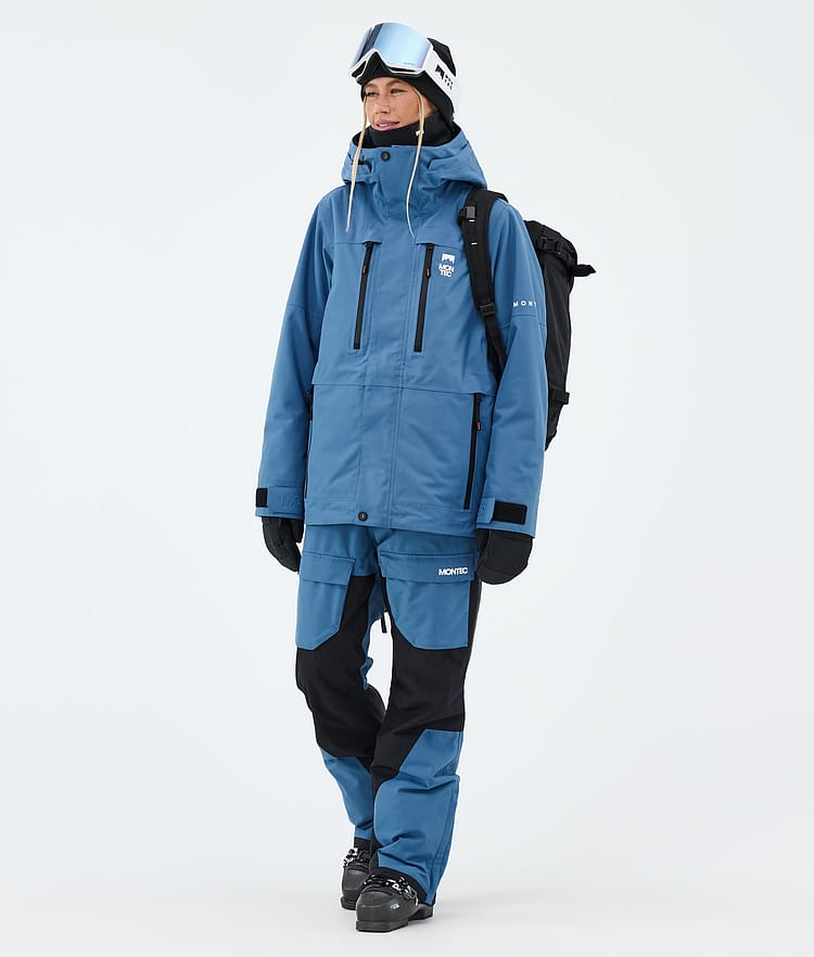 Montec Fawk W Veste de Ski Femme Blue Steel, Image 2 of 9