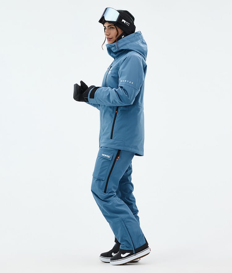 Montec Fawk W Giacca Snowboard Donna Blue Steel, Immagine 4 di 10