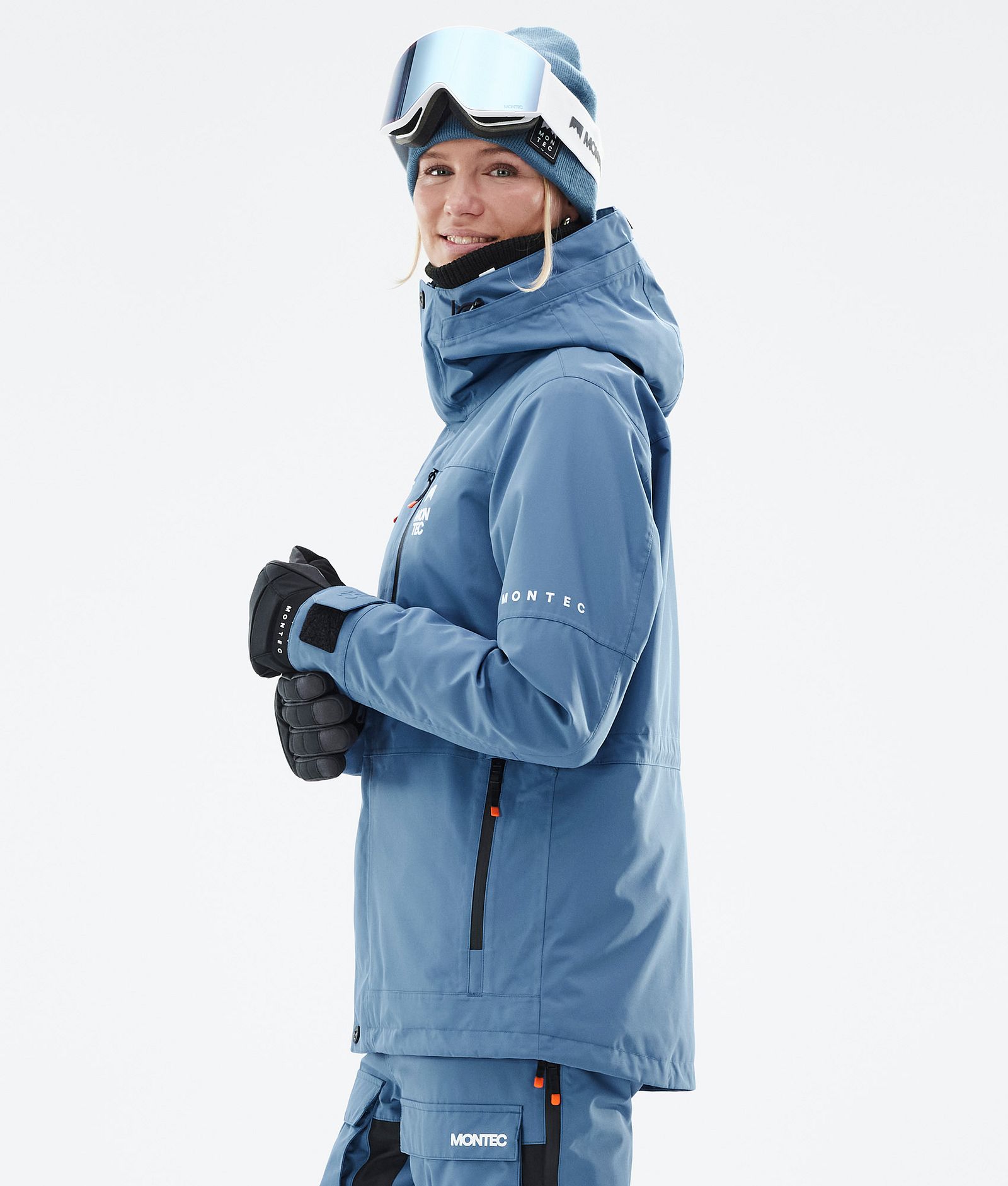 Montec Fawk W Chaqueta Snowboard Mujer Blue Steel, Imagen 6 de 10