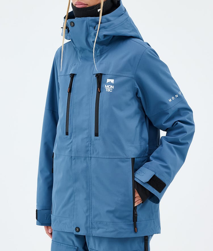 Montec Fawk W Snowboard Jacket Women Blue Steel Renewed, Image 7 of 9