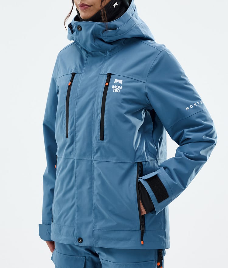 Montec Fawk W Giacca Snowboard Donna Blue Steel, Immagine 8 di 10