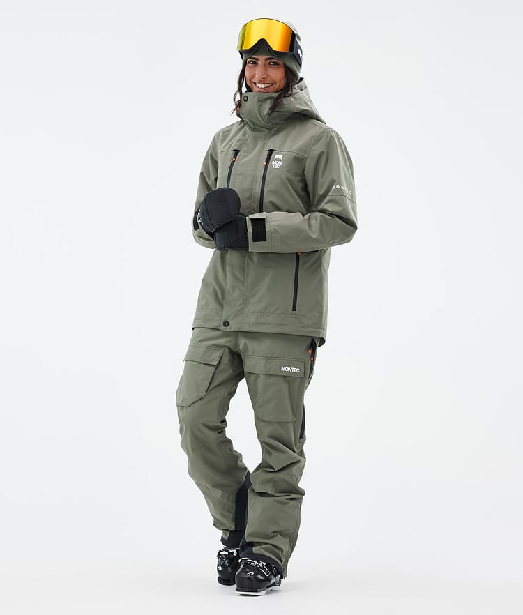 Montec Fawk W Ski jas Dames Greenish, Afbeelding 2 van 9