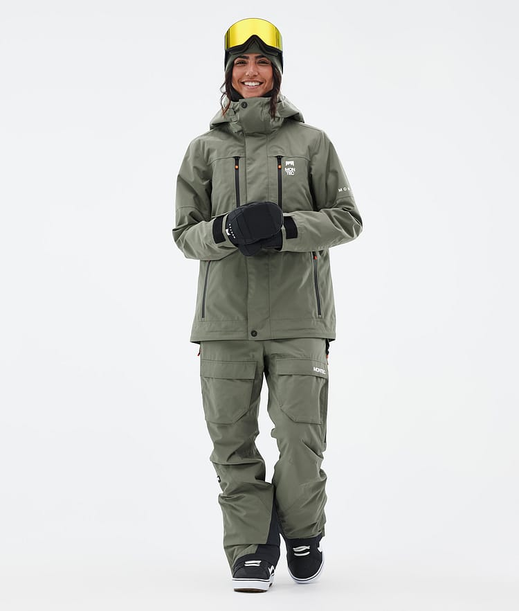 Montec Fawk W Snowboard jas Dames Greenish, Afbeelding 2 van 9