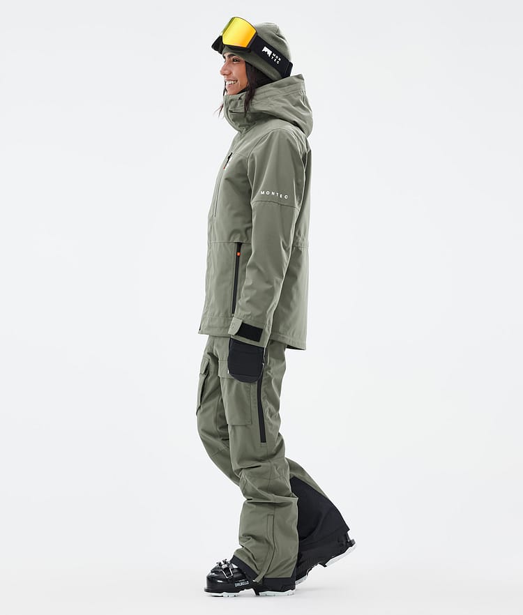Montec Fawk W Ski jas Dames Greenish, Afbeelding 3 van 9