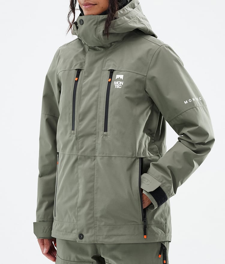 Montec Fawk W Snowboard jas Dames Greenish, Afbeelding 7 van 9