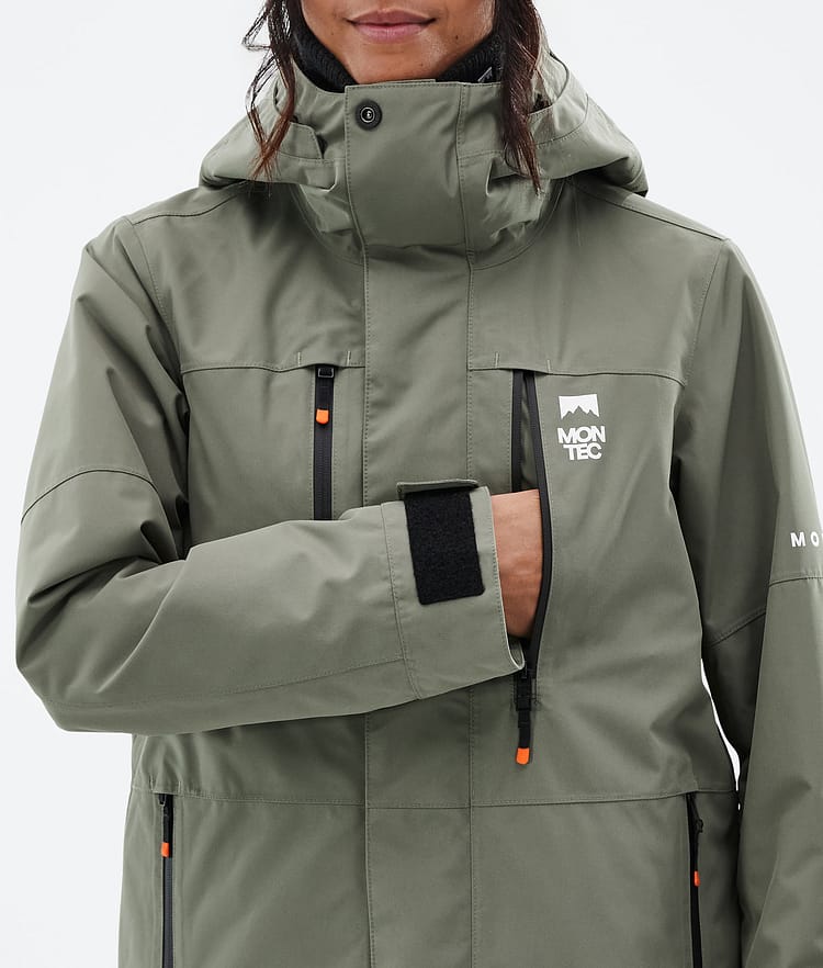 Montec Fawk W Snowboard jas Dames Greenish, Afbeelding 8 van 9
