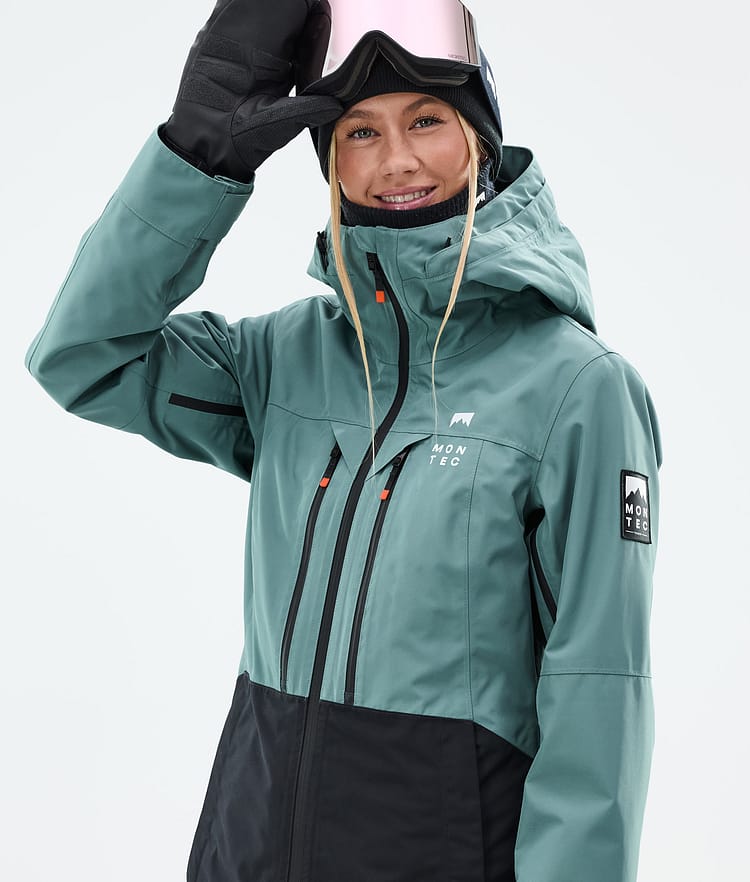 Montec Moss W Snowboard jas Dames Atlantic/Black, Afbeelding 2 van 10